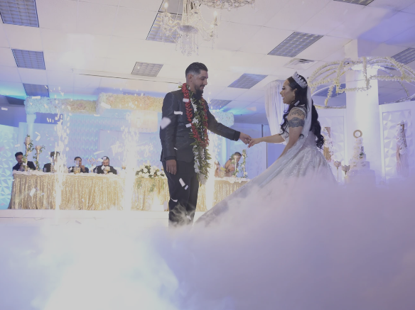 Chandelier Banquet Hall