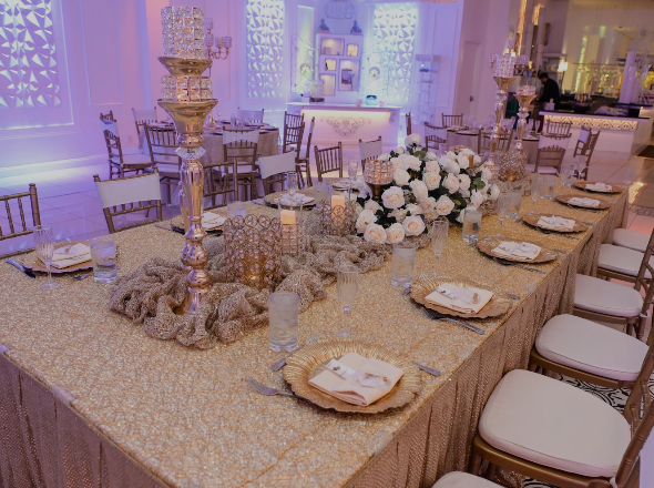 Chandelier Banquet Hall