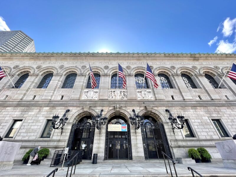 The Boston Public Library