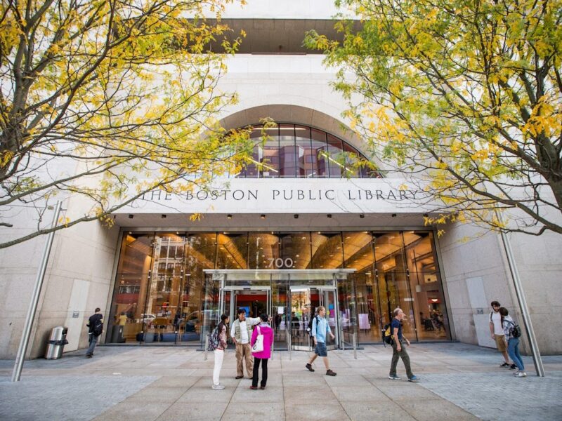 The Boston Public Library