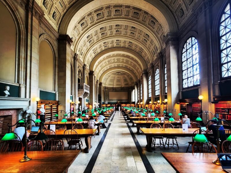 The Boston Public Library