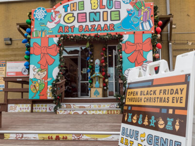The Blue Genie Art Bazaar