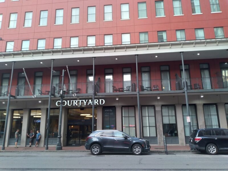 The French Quarter Courtyard
