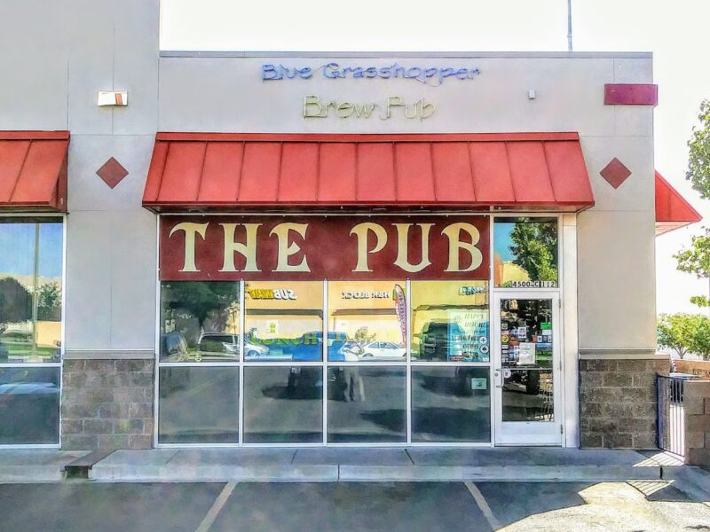 The Blue Grasshopper