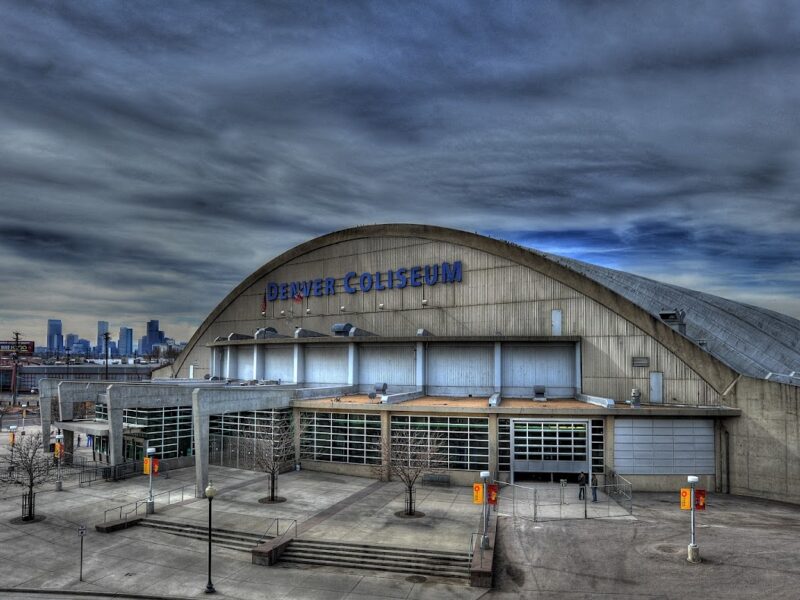 The Denver Coliseum