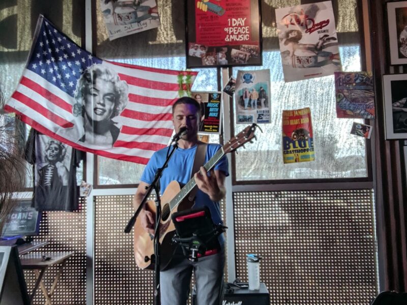 The Blue Grasshopper