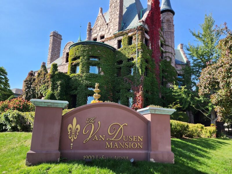 The Van Dusen Mansion