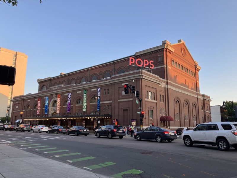 The Boston Symphony Hall