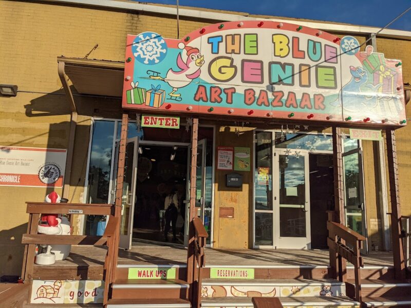 The Blue Genie Art Bazaar