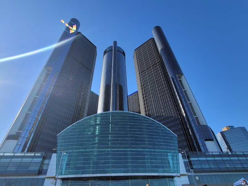 The Detroit Riverfront Pavilion