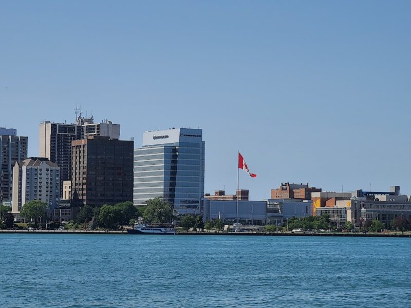 The Detroit Riverfront Pavilion