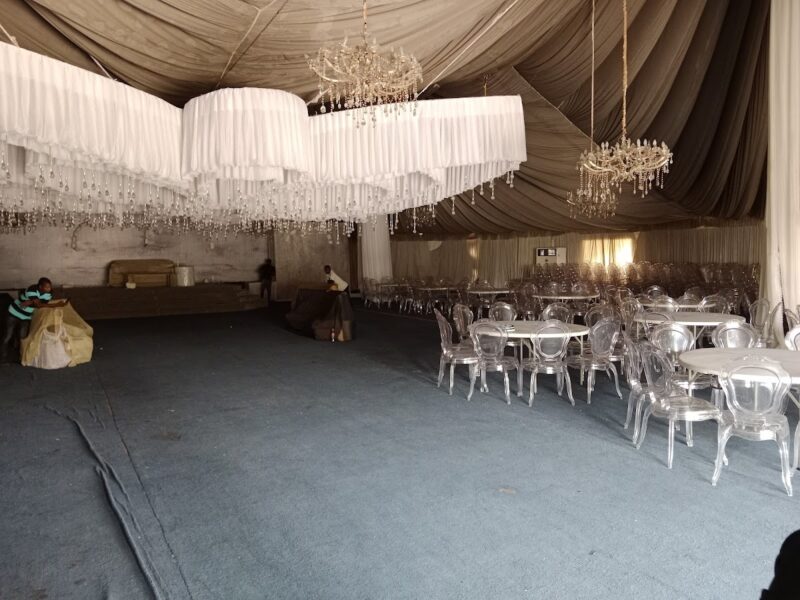 Blue Velvet Marquee