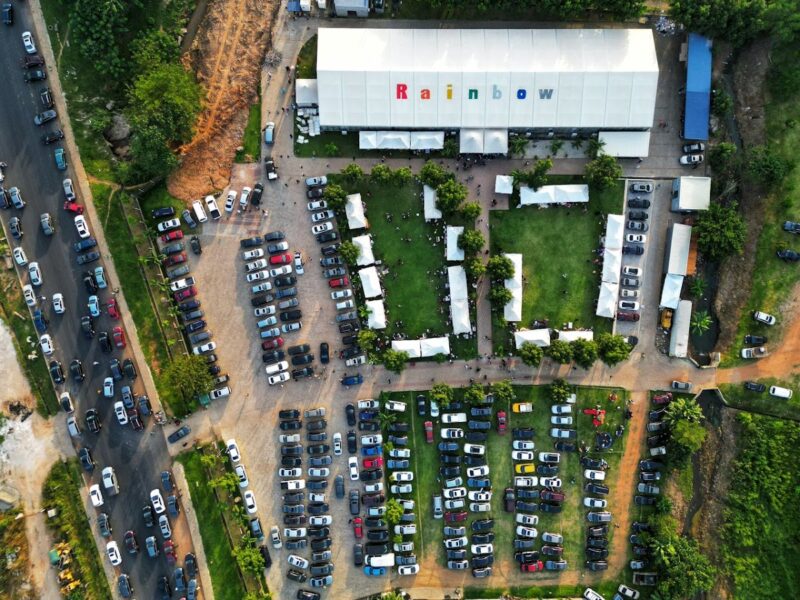 Rainbow Event Marquee